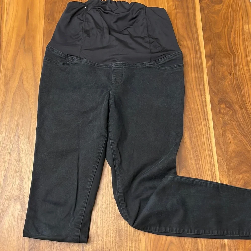 Isabel Maternity Black Skinny Jeans Size 6 - Picture 1 of 6
